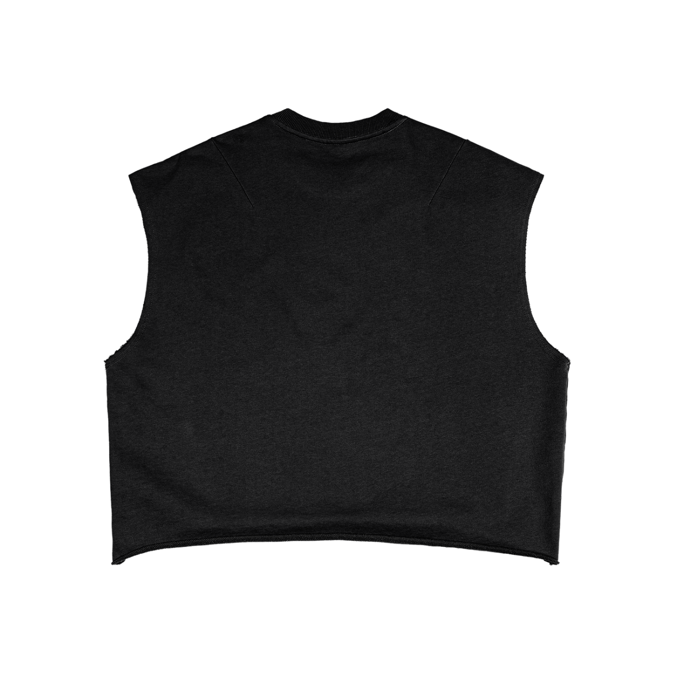 French Terry Boxy Tank Top-no rush