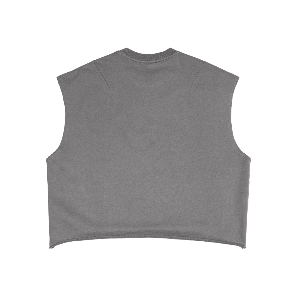 French Terry Boxy Tank Top-no rush