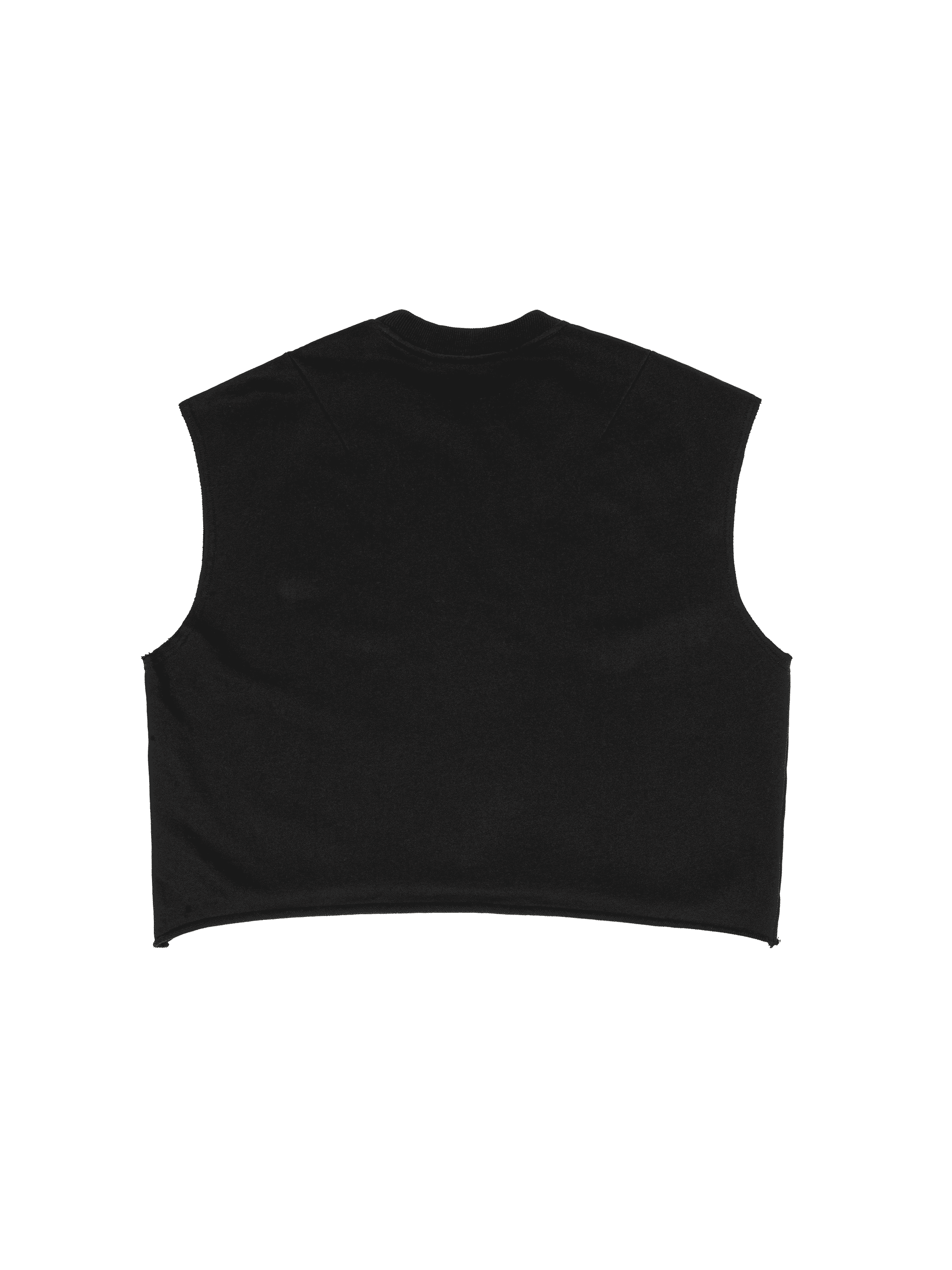 French Terry Boxy Tank Top-no rush